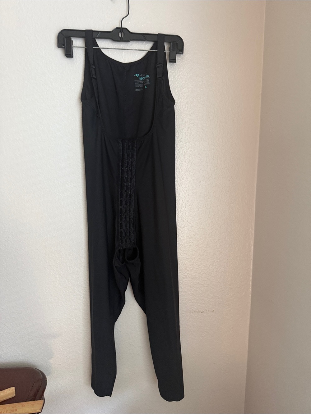 Marena recovery Black Full-Body Shaping Jumpsuit post surgery compression  XL - Picture 6 of 9